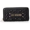 Love Moschino PORTAFOGLIO QUILTED PU NERO GAL.ORO