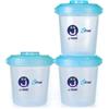 Colpharma J BIMBI B FREE STIC STAC 3 CONTENITORI CON TAPPO PER LATTE E ALIMENTI