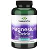 Swanson Health Products Ossido di magnesio 200 mg 250 Capsule