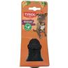 TYROL - Giocattolo per cani - Gamma Cronos - Giocattolo per cani di occupazione - Pepper - con serbatoio per dolcetti per cani - Vegetale e naturale - M - 8,5 cm - Giocattolo resistente -