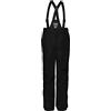 Killtec KSW 77 GRLS Ski PNTS 116, 37258-000 - Pantaloni da Sci da Ragazza, con Pettorina Rimovibile, paraneve e Protezione dei Bordi, Colore: Nero