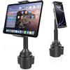 APPS2Car Supporto Tablet Auto Portabicchieri, Supporto per Portabicchieri dell'Auto compatibile con tablet da 4,3-11 pollici, iPad Mini/Air/Pro, iPhone, tutti gli smartphone