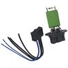KASturrboo KASturbo 6450.JP Resistenza del ventilatore del motore del riscaldatore con connettore del telaio per 206 307 C3 Xsara Picasso