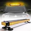 ROUTEKING Lampeggiante LED Barra Stroboscopica Emergenza 67 cm 54 LED 12-24V Base Magnetica Doppia Faccia 7 Modalità Lampeggio Alta Intensità IP67 per Auto, Camion e Trattore
