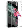 ZhuoFan Cover iPhone 11 Pro 2019, Custodia Cover Silicone Trasparente con Disegni Ultra Slim TPU Morbido Antiurto 3d Cartoon Bumper Case Protettiva per Apple iPhone 11 Pro (Fenicottero)