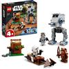 LEGO Star Wars AT-ST, Modellino da Costruire per Bambini in Età Prescolare dai 4 Anni, Minifigure di Wicket l'Ewok, Scout Trooper e Starter Brick 75332