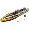 Jilong Zray St. Croix - Kayak Gonfiabile Biposto, 350x78x52cm, Giallo/Grigio