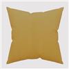 Soleil d'ocre Adèle Coperture di Cuscino, Policotone, Giallo, 60 x 60 cm