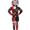 Ciao- Harley Quinn Costume Travestimento Ragazza Donna Originale DC Comics (Taglia Adulti, Colore Rosso, Nero, (38-40), 11750.S