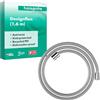 hansgrohe Designflex - Tubo Flessibile Doccia in Tessuto 1,60 M con Protezione Antitorsione E Antipiega, Incl. Guarnizioni Cromo