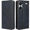 PEIYE Cover per Xiaomi Redmi Note 13 Pro Plus 5G (Pro+), Custodia Libro Flip in PU Pelle Portafoglio, Case Antiurto Soft con Porta Carte e Chiusura Magnetica, Funzione Stand - Blu