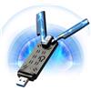 PCERCN 5400Mbps Adattatore USB WiFi, 802.11AX, Tri-Banda 2.4G/5.8G/6G USB 3.0 Adattatore, Chiavetta Ricevitore WiFi 6E per PC fisso, Antenna WiFi USB Portatile, per Windows 11/10, Plug and Play