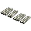 rukauf Cannoli Scoiattolo Stampo Set di 10 Lunghezza 8 cm Tradizionale Molds Tubes Forma per cannoncini