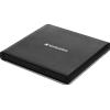 Verbatim External Slimline DVD Rewriter USB-A 2.0 Black (Win)