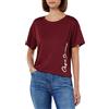 Pepe Jeans Beth, T-shirt Donna, Rosso (Burgundy),XS