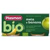 Plasmon Omogeneizzato Bio Banana Mela 2x80g 6Mesi+
