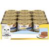 GOURMET Gold per Gatti Adulti Mousse con Pesce dell'Oceano, 24 Lattine da 85 g, Cibo Umido per Gatti Adulti