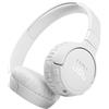 JBL [ComeNuovo] JBL Tune 660BTNC Cuffie On-Ear Bluetooth Wireless Cancellazione Attiva del Rumore Microfono integrato Bianco