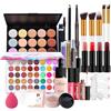 BrilliantDay Trousse Trucchi Donna, Set Trucchi Donna, Kit Trucco Tutto in Uno Palette Cosmetica, Kit Trucchi Make Up Completo con Ombretti Rossetto Correttore Kit Cosmetici per Donne Ragazze Regalo di Natale