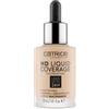 CATRICE HD Liquid Coverage - Fondotinta Liquido Opacizzante 010 Light Beige