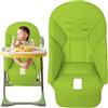 Shitafe Cuscino per Seggiolone, Fodera per Sedia da Pranzo per Bambini, Imbottitura Seggiolone in pelle PU, Morbido E Confortevole, Copriseggiolone Universale Per Peg Perego, Baoneo, Kosmic Jan, Siesta Zero3