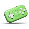 8Bitdo Micro Bluetooth Gamepad Pocket-sized Mini Controller for Switch, Android, and Raspberry Pi, Support Keyboard Mode (Green)