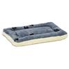 MidWest Homes for Pets Letto per cani toy, reversibile, motivo a impronte di zampe, blu e bianco, 43,18 x 27,94 x 3,81 cm (Lu x La x A), lavabile in lavatrice, modello 40218-FVBLS