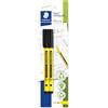 STAEDTLER Noris 307-9 BK2 - Penna per scrittura a mano, confezione da 2, colore: Nero