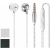 TIEMME Auricolari Tiemme Stone a filo 3.5mm con microfono Nero [3704K]
