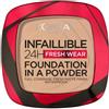 L'Oréal Paris Infaillible 24H Fresh Wear Foundation In A Powder fondotinta in polvere a lunga durata 9 g Tonalità 130 true beige