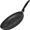 NAMAI - Padella Antiaderente 28cm - Super Resistente - Adatta alla Lavastoviglie - Alluminio - Effetto Pietra Padelle Antiaderenti Professionali (28CM)