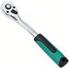 TOPWAY Cricchetto Reversibile 3/8, Manico per Chiave a Bussola a Sgancio Rapido a 72 Denti, Acciaio al Cromo Vanadio di Alta Qualità, Attrezzo per Riparazioni Auto, 200mm 422907
