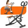 Dskeuzeew - Cyclette Total Power Body Crunch, attrezzatura per allenamento degli addominali, attrezzatura per palestra domestica, per addome, braccia, gambe, schiena e glutei (2023)