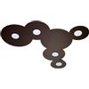 Metal Lux Metallux Rad 5 Luci soffitto