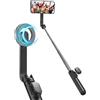 Spigen Treppiede Smartphone Bastone Selfie Compatibile con MagSafe Wondersnap MagFit S570W, Selfie Stick Bluetooth con Telecomando per iPhone, Galaxy, Pixel, Xiaomi, GoPro etc - Nero