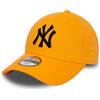 New Era 9Forty - Berretto per bambini New York Yankees Papaya, Colore: arancione., 6- 12 Anni