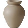 WENSHUO CROCK - Vaso in stile retrò, a forma di lattina di latte, composizione floreale, ornamento nordico, decorazione per soggiorno (glassa al cocco caffè)