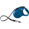 CAMON SpA Guinzaglio New Classic Blu con Fettuccia - 3 mt Taglia XS