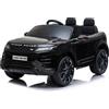 Auto Elettrica Macchina per Bambini LAND ROVER EVOQUE 12V con Monitor 4" Lettore Mp3 -Nero