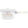 Quid Memory - Casseruola in acciaio smaltato, adatta per vetroceramica, elettrica, antiaderente