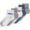 ADIDAS KIDS LINEAR ANKLE 5 PAIA Calze Bambino