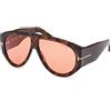 TOM FORD Occhiali da Sole FT1044 Bronson 52S Havana bordeaux Uomo