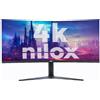 Nilox NXM344KD11 Monitor per Pc 34'' Ultrawide 4K Curvo