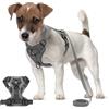 HoaaiGo Pettorina per Cani Taglia Piccola Media Grande, Traspirante Imbracatura Cane Anti Tiro con 1,5 m Guinzaglio, Gilet Riflettente Animali Domestici, Pettorina per Gatto Cuccioli Regolabile per Corsa (L)