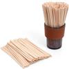 ANTETOK Bastoncini usa e getta in legno di betulla, per mescolare tè, caffè, 190 mm, 100 pezzi