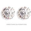 Inverness Orecchini 578c Fireball Cristallo 4mm