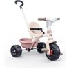 SMOBY Triciclo Be Fun Rosa - Confortevole e Stabile per Bambini - REGISTRATI! SCOPRI ALTRE PROMO