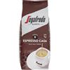 Segafredo Zanetti Caffè in Grani Espresso Casa (Confezione da 1 Kg) - Adatto per la Moka - Linea Le Classiche, Chicchi di Caffè a Tostatura media, Gusto pieno e cremoso