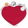 My Family Medaglietta Cuore Rosso Piccolo >>>INCISIONE_GRATIS