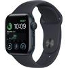 Apple Smartwatch Apple Watch SE GPS 40mm Cassa in Alluminio color Mezzanotte con Cinturino Sport Band - Regular [MNJT3TY/A]